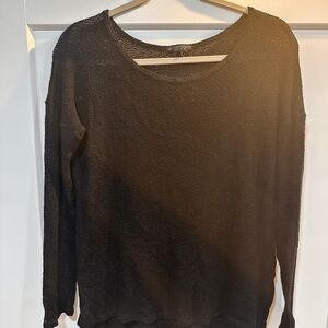 Beyond Yoga Black Long Sleeve Knit Top